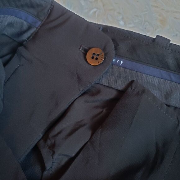 Theory Cropped Wide-Leg Pants 10 - Picture 7 of 7